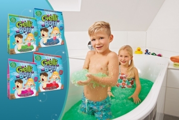 0055 gleivių vonia Set of 2 Gelli Baff - Bath Slime - Color Changing