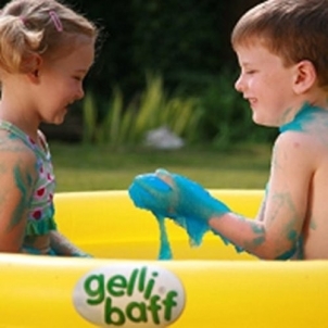 0055 gleivių vonia Set of 2 Gelli Baff - Bath Slime - Color Changing