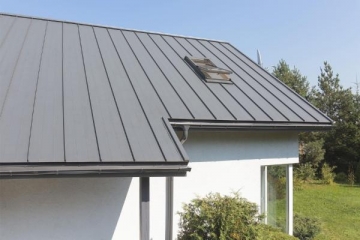 Standing seam steel roof Classic D Ruukki 50 Plus