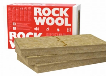 Dual-density rigid slab for external wall systems Frontrock MAX E 1000x600x150 Facade insulation rock wool rendered