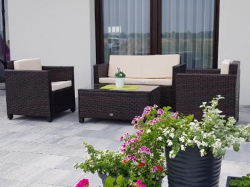 Lauko baldų komplektas Calmo rudas Outdoor furniture sets