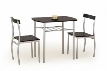 Stalas su kėdėm LANCE (wenge) Virtuves galdi