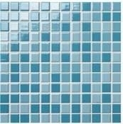 30*30 HX144 2.3*2.3 BLUE MIX MOSAIC, ak. m. tile Stoneware finishing tiles
