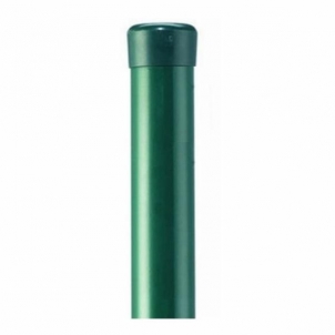 Stulpas apvalus cinkuotas 38x1700, žalias(RAL6005) Stulpai tvoroms