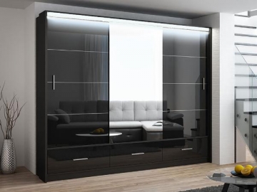Cupboard MARSYLIA 250 sparkling Bedroom cabinets