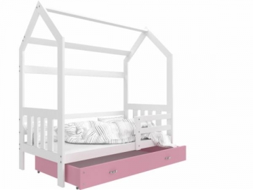 Vaikiška Bed Domek 2 1608 su stalčium