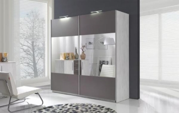 Cupboard DIONE su 4 veidrodžiai Bedroom cabinets
