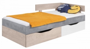 Jaunuolio lova su patalynės dėže SIGMA 15 Lovos paaugliams