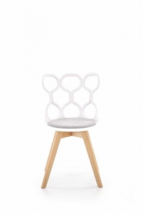 Dining chair K308 white / grey