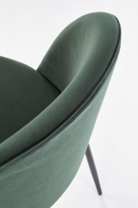 Valgomojo kėdė K314 tamsiai žalia