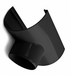 PLASTMO Latako nuolaja klijuojama (Nr.11) 90 mm (juoda) Latakų nuolajos