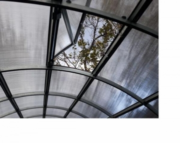 Greenhouse SIGMA (18m2) 3000x6000mm su 6mm polikarbonato danga