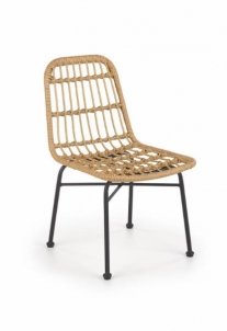 Lauko kėdė K-401 natūrali/juoda Lauko kėdės