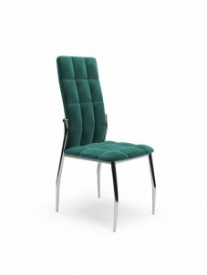 Valgomojo kėdė K416 tamsiai žalia 