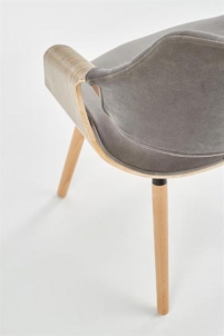 Dining chair K-396 light oak / grey