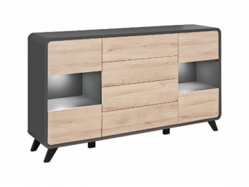 Komoda Round SB Chest of drawers for the living room