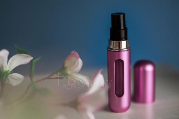 Kelioninis, pildomas kvepalų buteliukas B-A rožinis, 5ml Kvepalai moterims