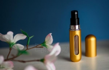 Kelioninis pildomas perfume bottle B-A auksinis, 5ml Perfume for women