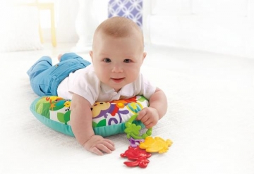 Žaidimų pagalvė kūdikiams su muzika ir vibracija Fisher Price CDR52