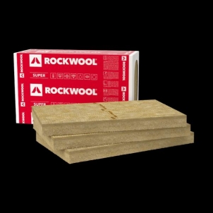 Stone wool insulation Rockwool VENTIROCK SUPER 1000x600x30 (9.60 m²) Stone wool insulation in general builders