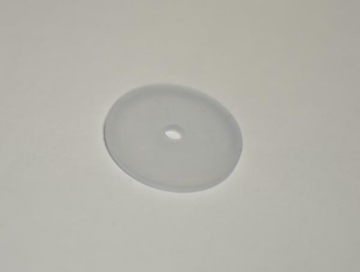 Tarpinė plastikui, transparent, 4 cm diametro Pvc and polycarbonate sheets