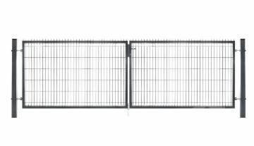 Swing gates cinkuoti 1230x4000 (filler-segment) žali, pilki, rudi