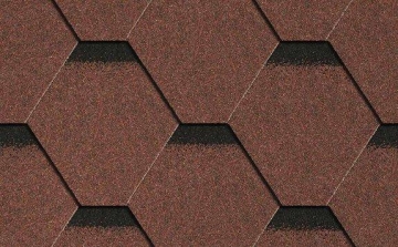 Bitumen roof shingles ICOPAL Plano Tema, plytinė Bitumen roof shingles (tiles)