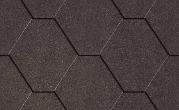 Bitumen roof shingles ICOPAL Plano PRO, brown Bitumen roof shingles (tiles)