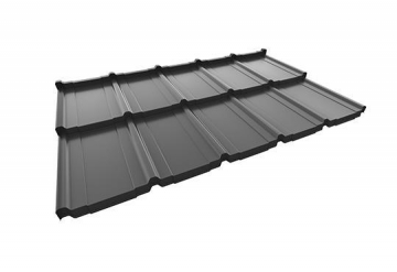 Modulinė čerpinė stogo danga Frigge - Ruukki® 50 Plus Matt Profils čerpinio skārda loksnes