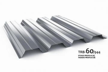 Trapezoidal profile steel roof Budmat TRB-60/944 Profile V tin sheets