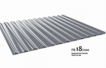 Trapezoidal profile steel roof Budmat FB-18 