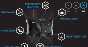 COMPEX nugaros įtvaras Bionic Back