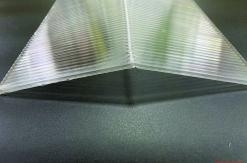 Kraigas, polycarbonate, po 2,10 m ( transparent ) Pvc and polycarbonate sheets