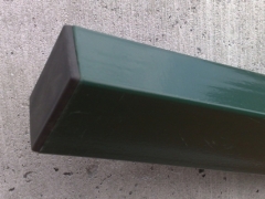 Stulpas cinkuotas 60x40x2300 žalias (RAL6005) Poļi, žogu