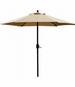 Sodo skėtis nuo saulės 300cm, rudas Pavėsinės, skėčiai