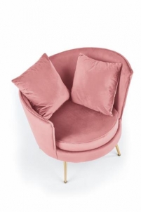 Fotelis ALMOND rožinis