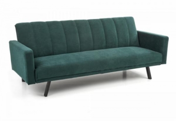 Sofa-bed ARMANDO tamsiai žalia Sofas, sofa-beds