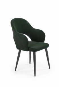 Valgomojo kėdė K364 tamsiai žalia 