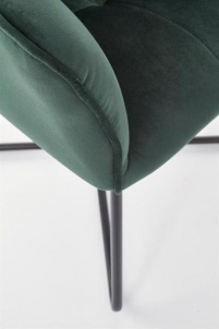 Valgomojo kėdė K377 tamsiai žalia