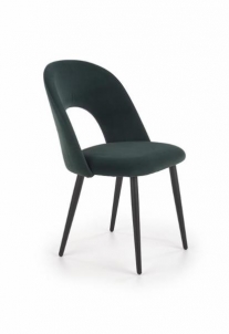 Valgomojo kėdė K384 tamsiai žalia 