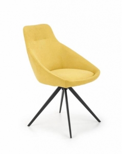 Valgomojo kėdė K431 geltona Valgomojo kėdės