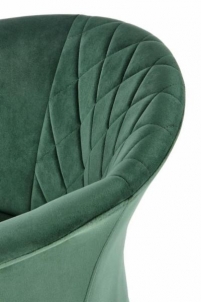 Valgomojo kėdė K-421 tamsiai žalia