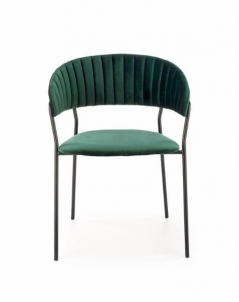 Valgomojo kėdė K426 tamsiai žalia