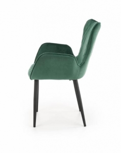 Valgomojo kėdė K427 tamsiai žalia