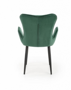 Valgomojo kėdė K427 tamsiai žalia