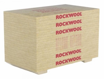 Stone wool insulation slabs Rockwool ROOFROCK 30 E 150x1200x2000 Stone wool insulation in the roof of the match
