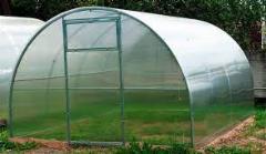 Greenhouse Botanic Fermer 3M 12 (3x4 m) su 4 mm polikarbonato danga Greenhouses