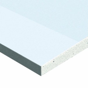 Gipskartonio plokštė Gypsum board panel 1200x2500x12,5 (3,0 kv.m.). Gypsum plasterboards (kke)
