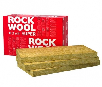 Stone wool insulation Rockwool SUPERROCK 100x565x1000 (4,52m²) Stone wool insulation in general builders