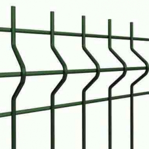 Tvoros segmentas 200x50x3/4x2500x7530 mm, green, ruda, pilka Fence segments